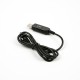 Cabo booster USB 1 m, conversor 5 V 2 A para 12 V 1 A, conector DC 5,5 x 2,1 mm, sem LED - Thumb - 4