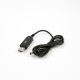 Cabo booster USB 1 m, conversor 5 V 2 A para 12 V 1 A, conector DC 5,5 x 2,1 mm, sem LED - Thumb - 5