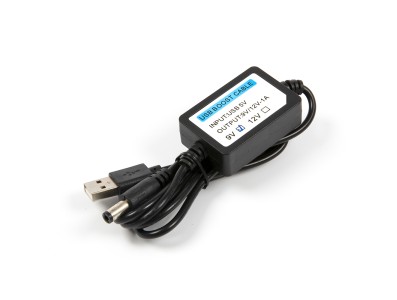 Cabo booster USB 5V 1A para 9V com conector DC 5,5 x 2,1 mm - Imagem 4