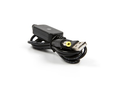 Cabo booster USB 5V 0,6A com conector DC 5,5 x 2,1 mm e sa&iacute;da 9V - Imagem 4