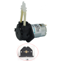 Bomba de l&iacute;quido tipo L 24V para tubo BPT, preta