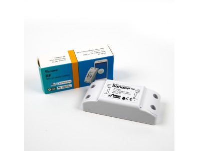 Sonoff RFR2 Interruptor WiFi Liga/Desliga 10A Vers&atilde;o 433 MHz com Controle Remoto M&oacute;vel e Controle por Voz Siri - Imagem 3