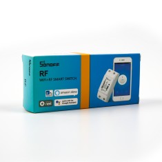 Sonoff RFR2 Interruptor WiFi Liga/Desliga 10A Vers&atilde;o 433 MHz com Controle Remoto M&oacute;vel e Controle por Voz Siri