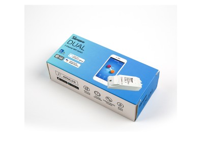 Sonoff Dual R3 Vers&atilde;o Atualizada Interruptor On/Off Wi‑Fi Dual com Controle Remoto por App M&oacute;vel e Controle de Voz Siri - Imagem 5