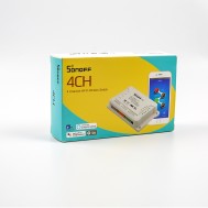 Sonoff 4CH R3 Interruptor Inteligente 4 Canais 10A, compat&iacute;vel com Google Smart Home, para Arduino Shield
