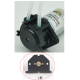 Bomba de l&iacute;quido 12V Tipo L com tubo de silicone preta - Thumb - 1