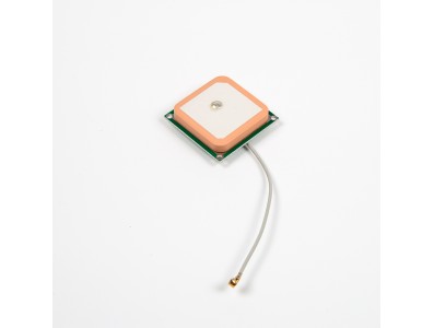 Antena GPS ativa cer&acirc;mica integrada 25&times;25&times;8 mm, alto ganho 28 dB, comprimento 5 cm para Arduino - Imagem 3