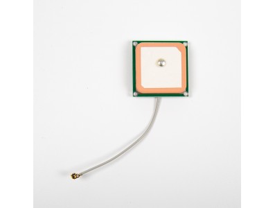 Antena GPS ativa cer&acirc;mica integrada 25&times;25&times;8 mm, alto ganho 28 dB, comprimento 5 cm para Arduino - Imagem 1