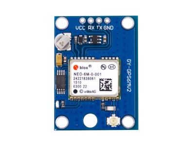 M&oacute;dulo GPS NEO-6M com EEPROM e antena GY-NEO6MV2 - Imagem 1