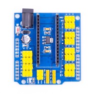 Shield adaptador de expans&atilde;o Nano com breakout de I/O, azul