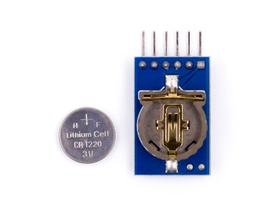 M&oacute;dulo DS1302 Rel&oacute;gio em Tempo Real - Imagem 1