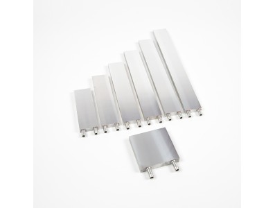 Cabe&ccedil;ote e placa de refrigera&ccedil;&atilde;o l&iacute;quida 40&times;280&times;12 mm - Imagem 1