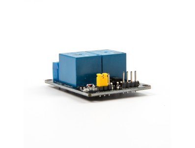 M&oacute;dulo Rel&eacute; 2 Canais DC 12V Acionamento por N&iacute;vel Baixo com Acoplamento &Oacute;ptico - Imagem 2