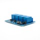 M&oacute;dulo de Rel&eacute; 4 Canais N&iacute;vel Baixo com Acoplamento &Oacute;ptico para Arduino - Thumb - 2