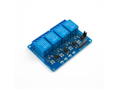 M&oacute;dulo de Rel&eacute; 4 Canais N&iacute;vel Baixo com Acoplamento &Oacute;ptico para Arduino - Imagem 5