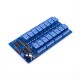 M&oacute;dulo rel&eacute; 16 canais 12V DC n&iacute;vel baixo com indicador luminoso para Arduino - Thumb - 3