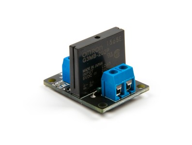 M&oacute;dulo rel&eacute; de estado s&oacute;lido SSR A03B 1 canal 5V n&iacute;vel baixo com fus&iacute;vel 250V 2A - Imagem 2