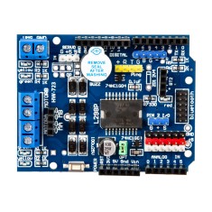 Shield driver de motor L298P para Arduino