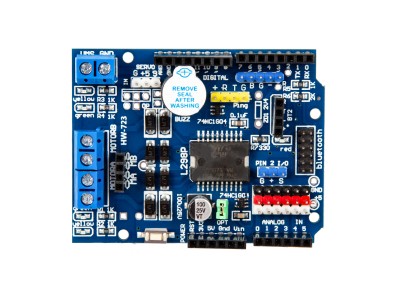 Shield driver de motor L298P para Arduino - Imagem 1
