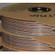 Cabo fita Dupont 40 pinos arco-&iacute;ris 2,54 mm AWG24 cobre puro 50 m carretel - Thumb - 1