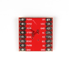 M&oacute;dulo Driver de Motor TB6612FNG ultra compacto 3 PI com desempenho compar&aacute;vel ao L298N