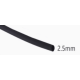 Tubo termo retr&aacute;til 2,5 mm preto 1 m - Thumb - 1