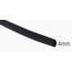 Tubo termorretr&aacute;til 4 mm preto 1 m - Thumb - 1