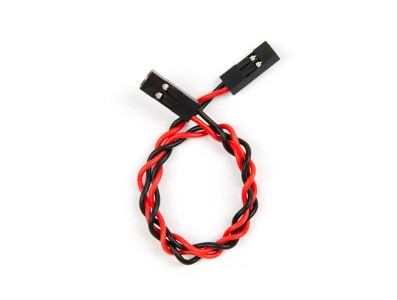 Cabo Dupont f&ecirc;mea-f&ecirc;mea 2 pinos 2,54 mm torcido - Imagem 4