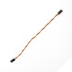Cabo Dupont f&ecirc;mea-f&ecirc;mea 3 pinos 2,54 mm torcido - Thumb - 2