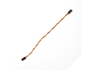 Cabo Dupont f&ecirc;mea-f&ecirc;mea 3 pinos 2,54 mm torcido - Imagem 2