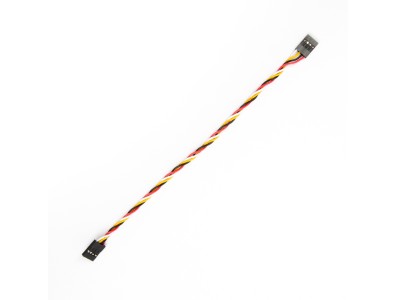 Cabo Dupont f&ecirc;mea-f&ecirc;mea 4 pinos 2,54 mm torcido - Imagem 2