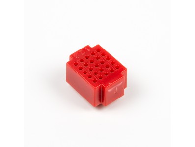 Protoboard Mini Ultra XF-25 Vermelha - Imagem 3