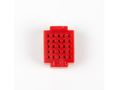 Protoboard Mini Ultra XF-25 Vermelha - Imagem 4