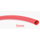 Tubo termorretr&aacute;til 5 mm vermelho 1 m - Thumb - 1