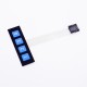 Teclado matricial de membrana 1x4, 4 teclas, painel de controle SCM - Thumb - 3
