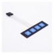 Teclado matricial de membrana 1x4, 4 teclas, painel de controle SCM - Thumb - 4