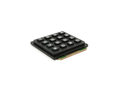 Teclado matricial 4x4 preto - Imagem 2