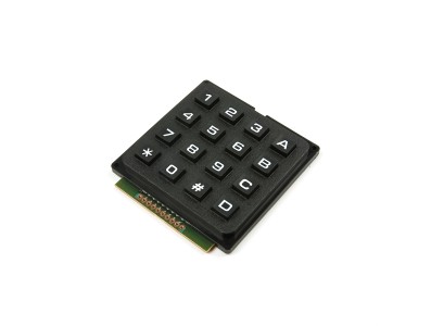 Teclado matricial 4x4 preto - Imagem 4