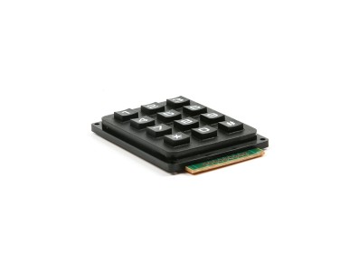 Teclado matricial 3x4 preto - Imagem 2