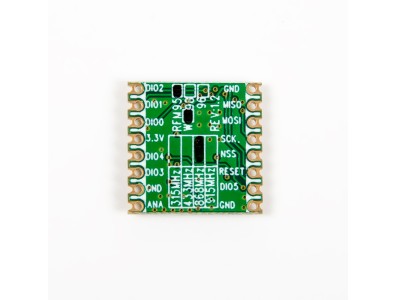 M&oacute;dulo Receptor Sem Fio RFM95W 868 MHz - Imagem 1