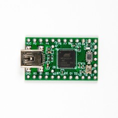 Placa de desenvolvimento Teensy 2.0 USB AVR com ISP, U-Disk e suporte a teclado e mouse (experimental)
