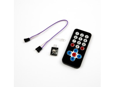 Kit de m&oacute;dulos IR infravermelho HX1838 sem fio para controle remoto - Imagem 5