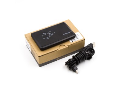 Leitor de cart&atilde;o RFID IC 13,56 MHz USB R20XC, sensor de proximidade smart - Imagem 4