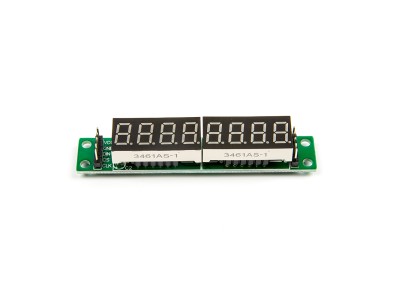 M&oacute;dulo de display de tubo digital com controlador MAX7219, cor vermelha - Imagem 6