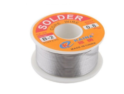 Fio de solda 0,8 mm 100 g 63/37 estanho-chumbo n&uacute;cleo de resina 35% de fluxo bobina - Imagem 1