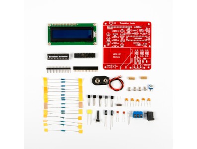 Kit DIY Testador Multifuncional de Transistores, Medidor LCR/ESR e Gerador de Sinal PWM - Imagem 5