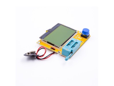 Testador LCR-T4 para transistores, resistores, capacitores (ESR) e baterias bot&atilde;o - Imagem 2