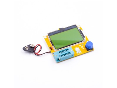 Testador LCR-T4 para transistores, resistores, capacitores (ESR) e baterias bot&atilde;o - Imagem 4