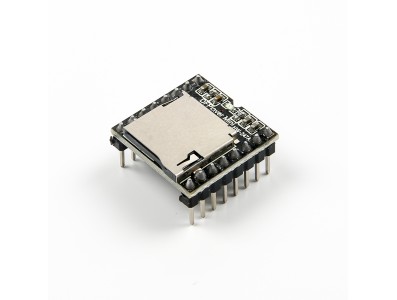 M&oacute;dulo MP3 para cart&atilde;o TF com 16 pinos e porta serial - Imagem 2
