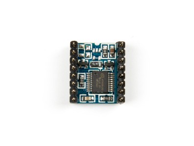 M&oacute;dulo de Som MP3 Mini com Leitor de Cart&atilde;o SD WTV020-SD-16P para Arduino e PIC - Imagem 2